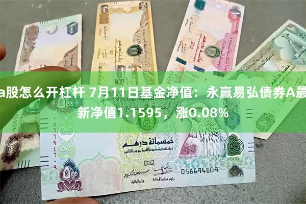 a股怎么开杠杆 7月11日基金净值：永赢易弘债券A最新净值1.1595，涨0.08%