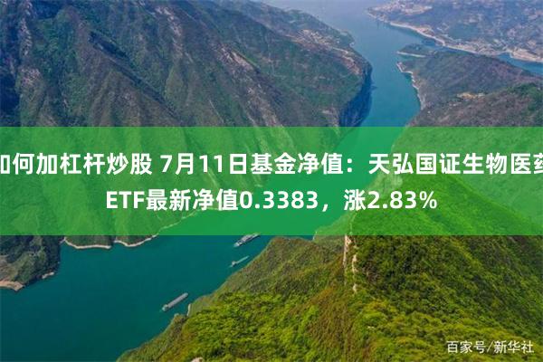 如何加杠杆炒股 7月11日基金净值：天弘国证生物医药ETF最新净值0.3383，涨2.83%