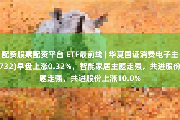 配资股票配资平台 ETF最前线 | 华夏国证消费电子主题ETF(159732)早盘上涨0.32%，智能家居主题走强，共进股份上涨10.0%