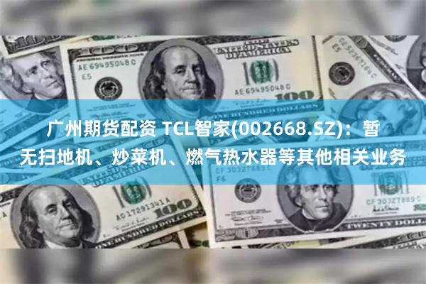 广州期货配资 TCL智家(002668.SZ)：暂无扫地机、炒菜机、燃气热水器等其他相关业务